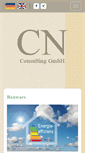 Mobile Screenshot of cn-consulting.de