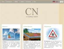 Tablet Screenshot of cn-consulting.de